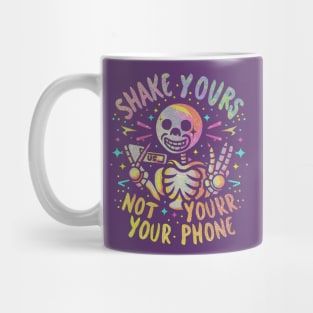 Shake your bones, not your phone Mug